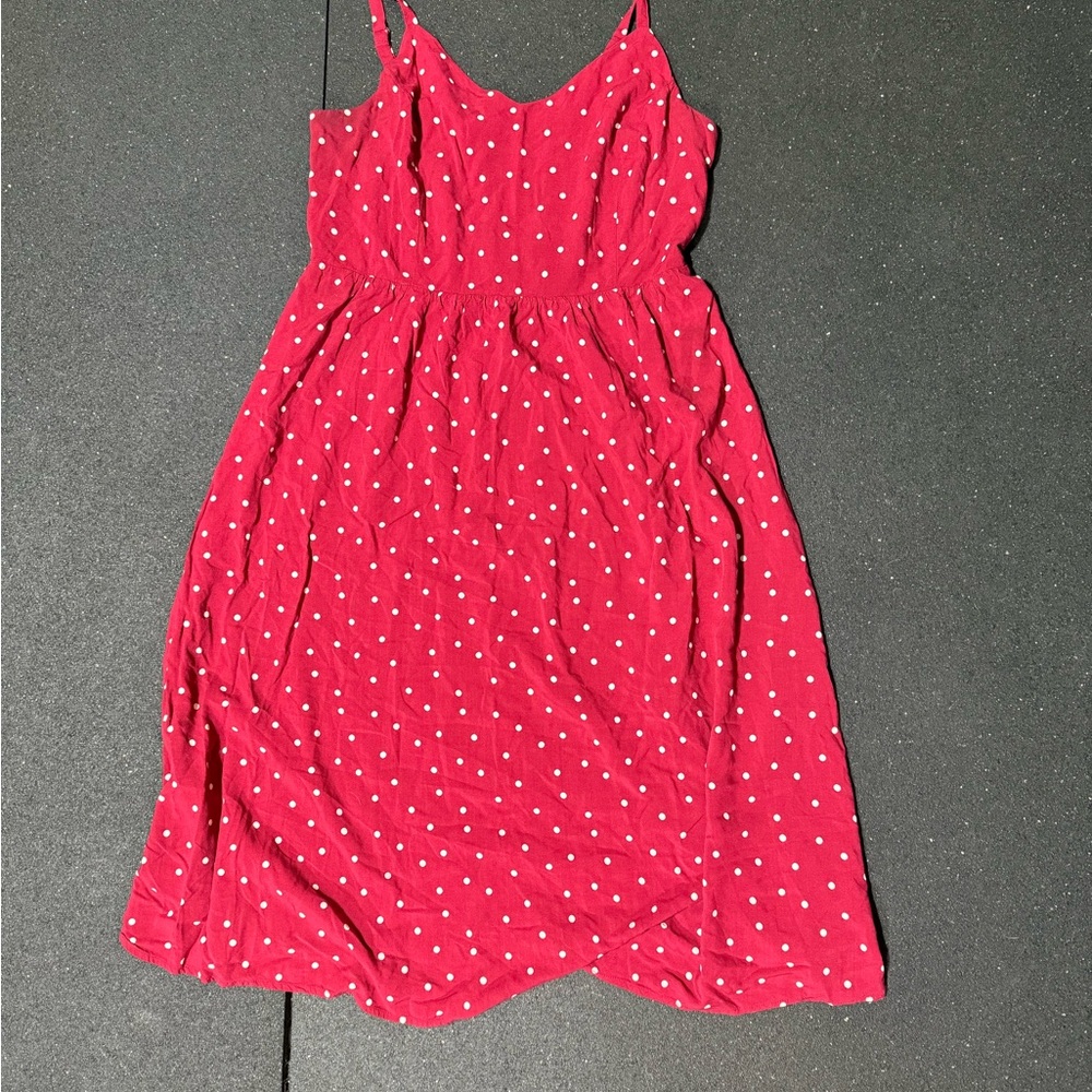 Old Navy Red Polka Dot Sundress – Size L